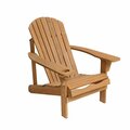 Procomfort Adirondack Outdoor Wood Chair with Cup Holder PR3268855